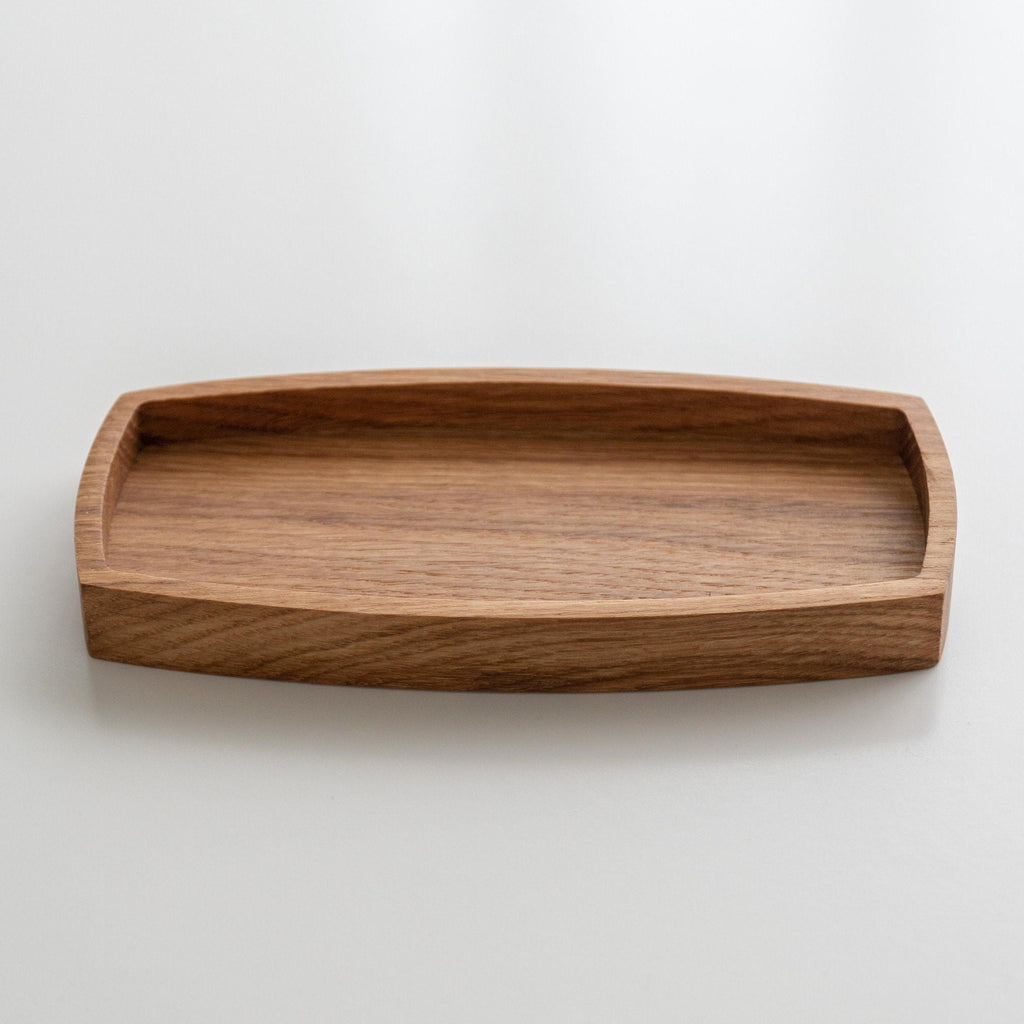 Oak Tray – Minimalist Wooden Organizer for Desk, Keys & Jewelry