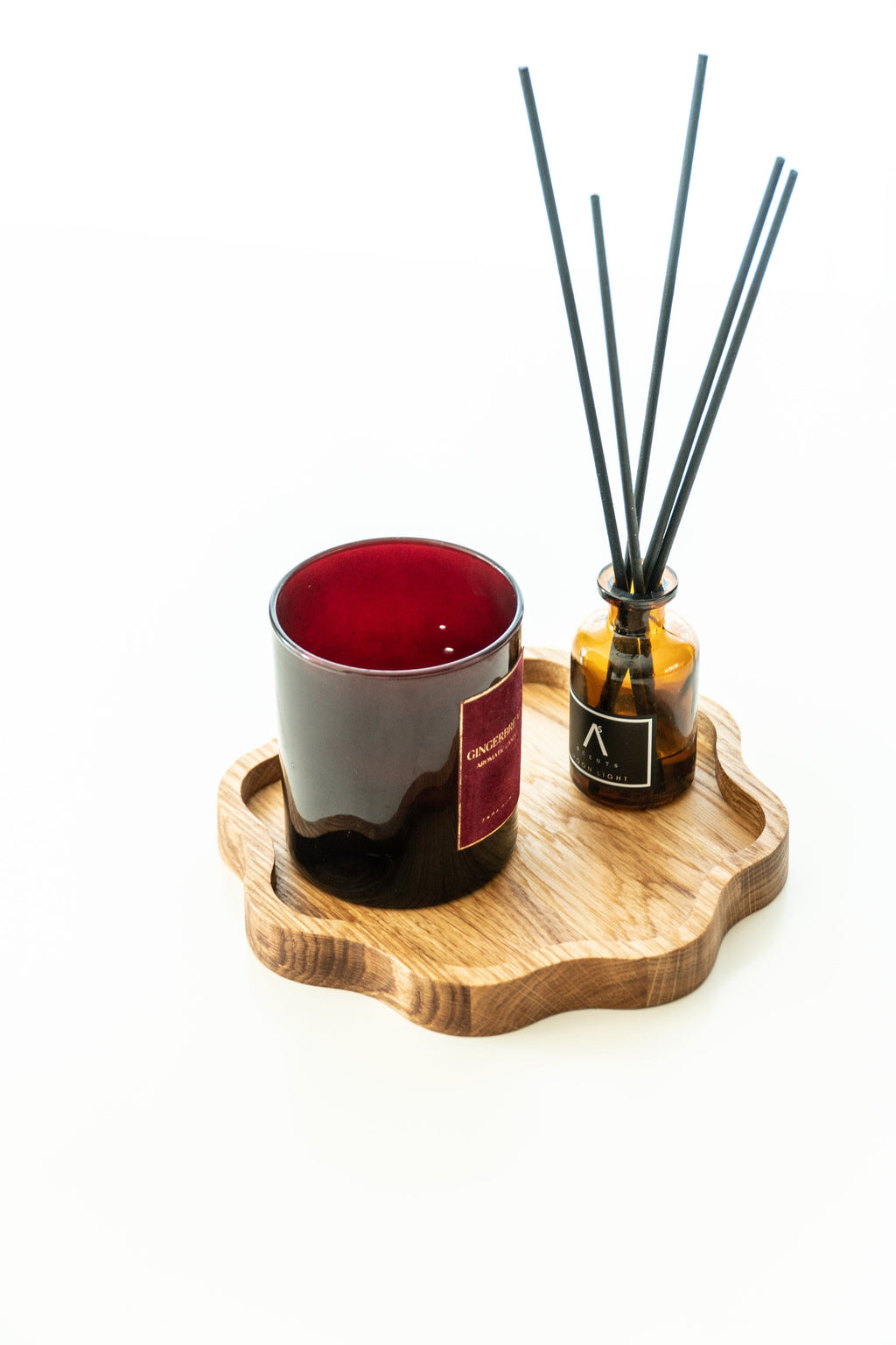 Oak Catchall Tray: Rustic Hardwood Organizer, Modern Design