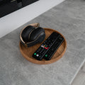 Oak Round Tray – Minimalist Wooden Tray for Coffee, Jewelry & Decor