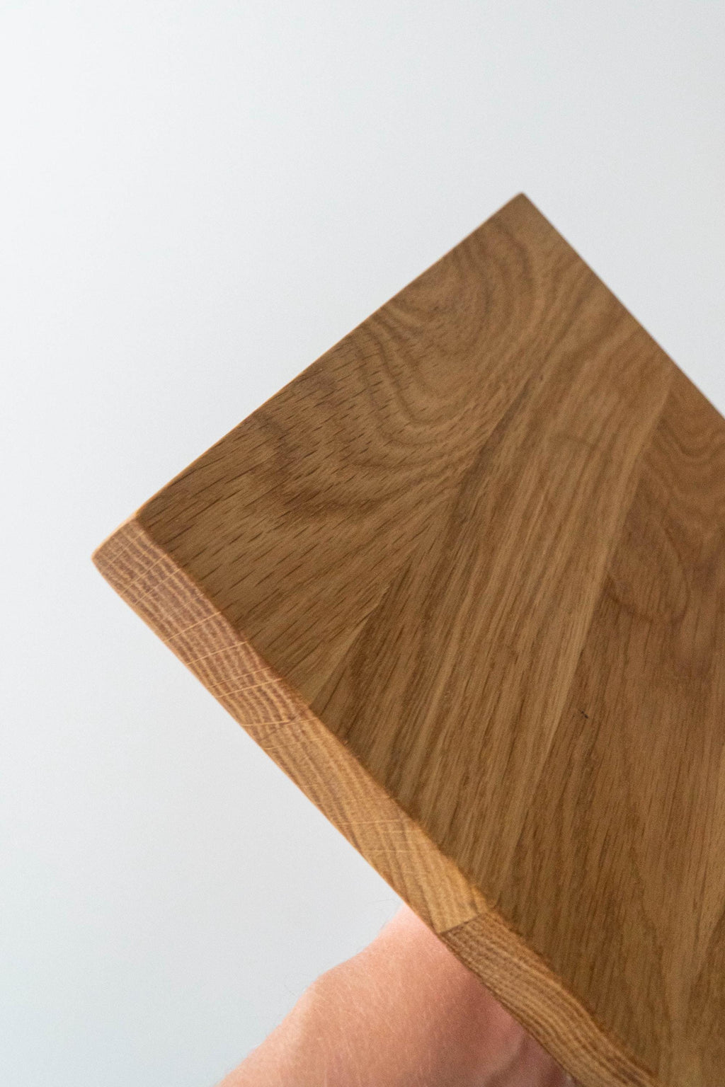 Oak Cutting Board – Solid Wood Chopping Board with Rounded Edges