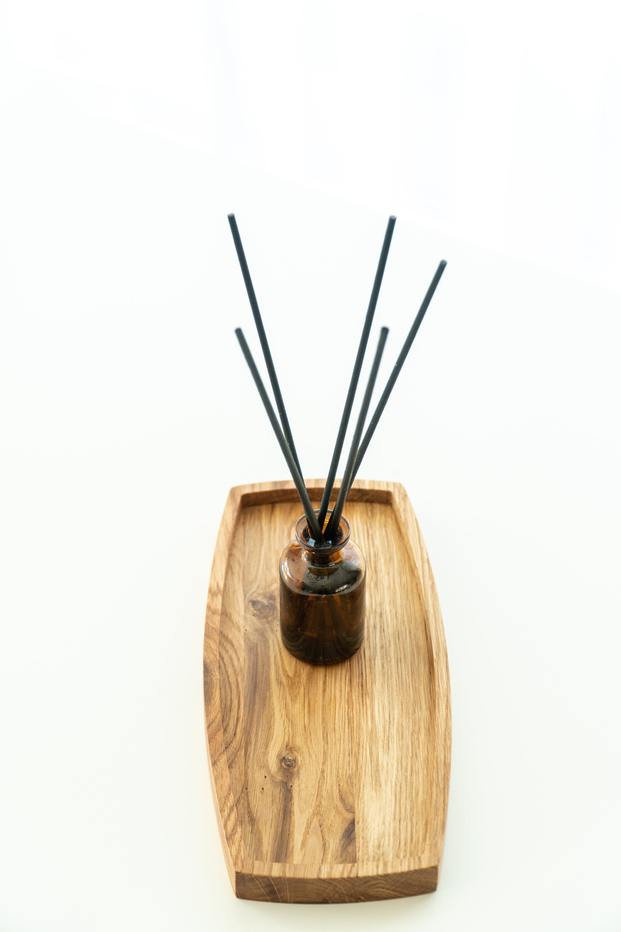 Oak Tray – Minimalist Wooden Organizer for Desk, Keys & Jewelry