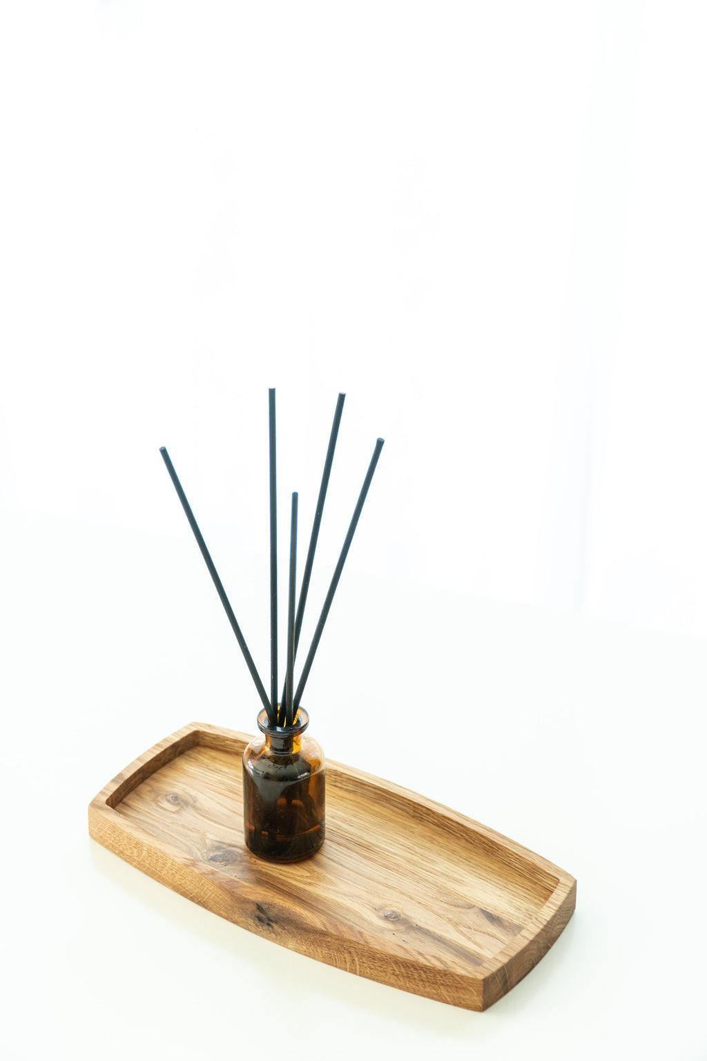 Oak Tray – Minimalist Wooden Organizer for Desk, Keys & Jewelry