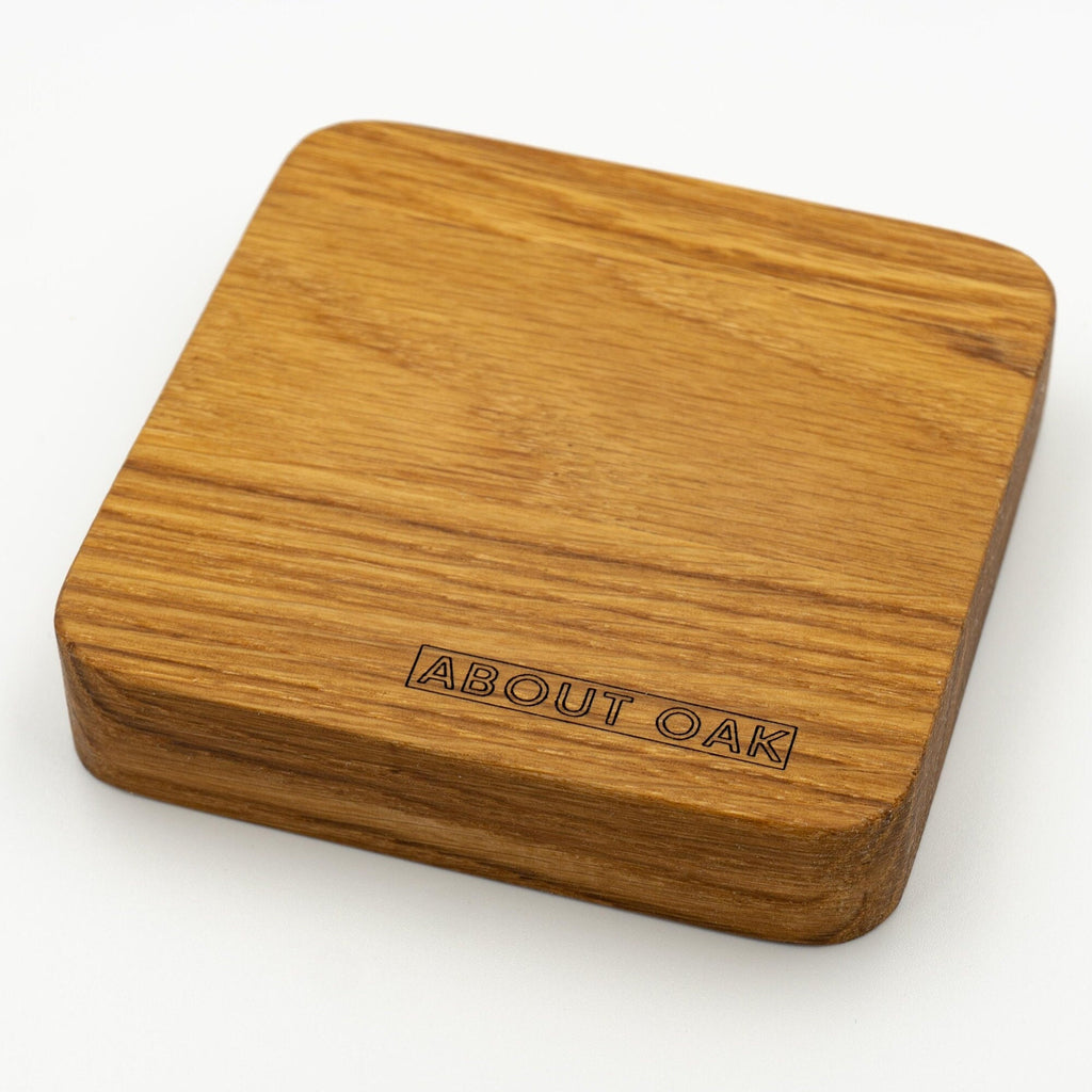 Small Oak Tray – Minimalist Wooden Tray for Jewelry, Keys & Coffee