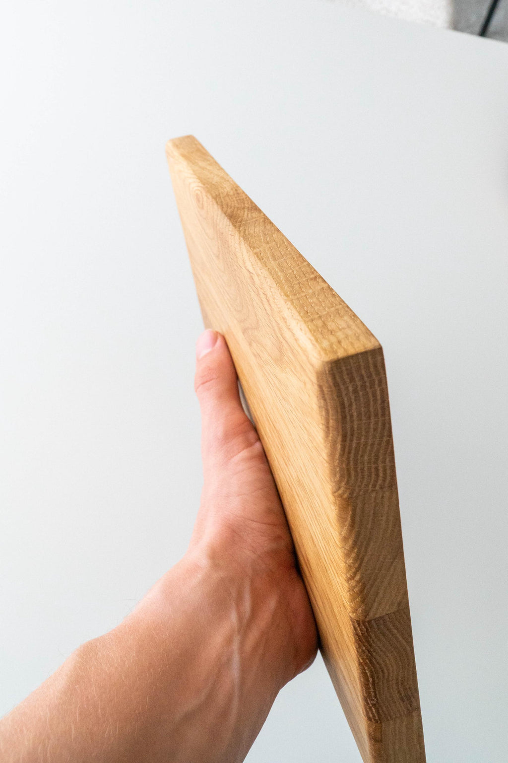 Oak Cutting Board – Solid Wood Chopping Board with Rounded Edges